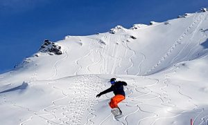 Review of Lowen Hotel in Schruns Montafon ski holiday in Austria snowboarding near Schruns