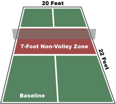 What is pickleball - pickleball court - CC wikipedia image by the PickleballPaddle