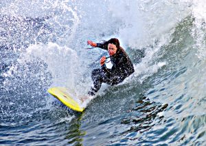 Women surfing retreats 3 best female surf camps in North America flickr CC image by Hoggheff aka Hank Ashby aka Mr. Freshtags from Huntington beach California
