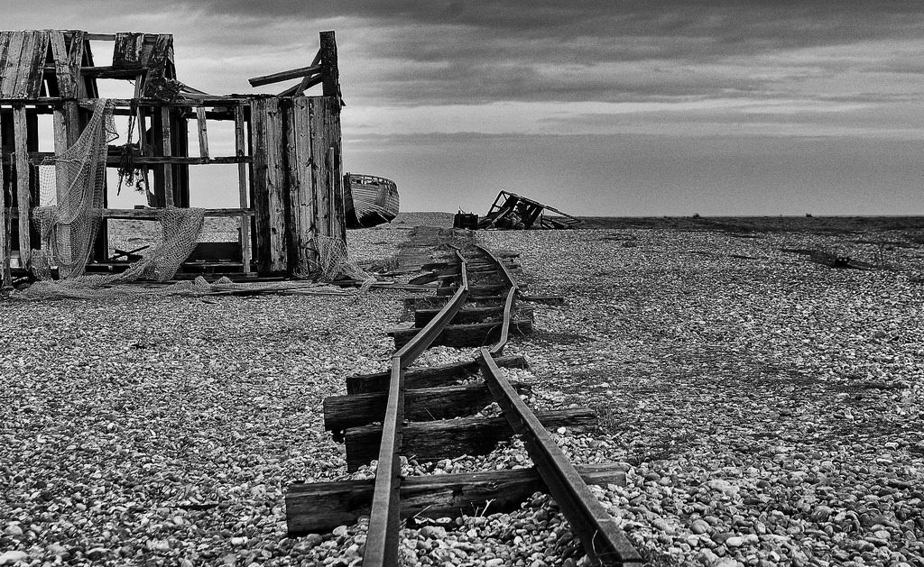 Guide to Camber Sands beach holidays in East Sussex Flickr CC image of Dungeness by tcees