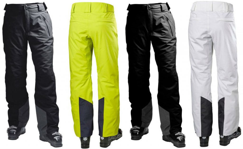 Review of Force Pants Stretchy insulated ski trousers by Helly Hansen come in 4 colours