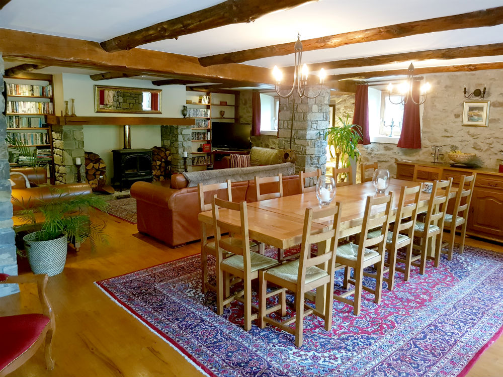 Dining area in L'Ancienne Poste