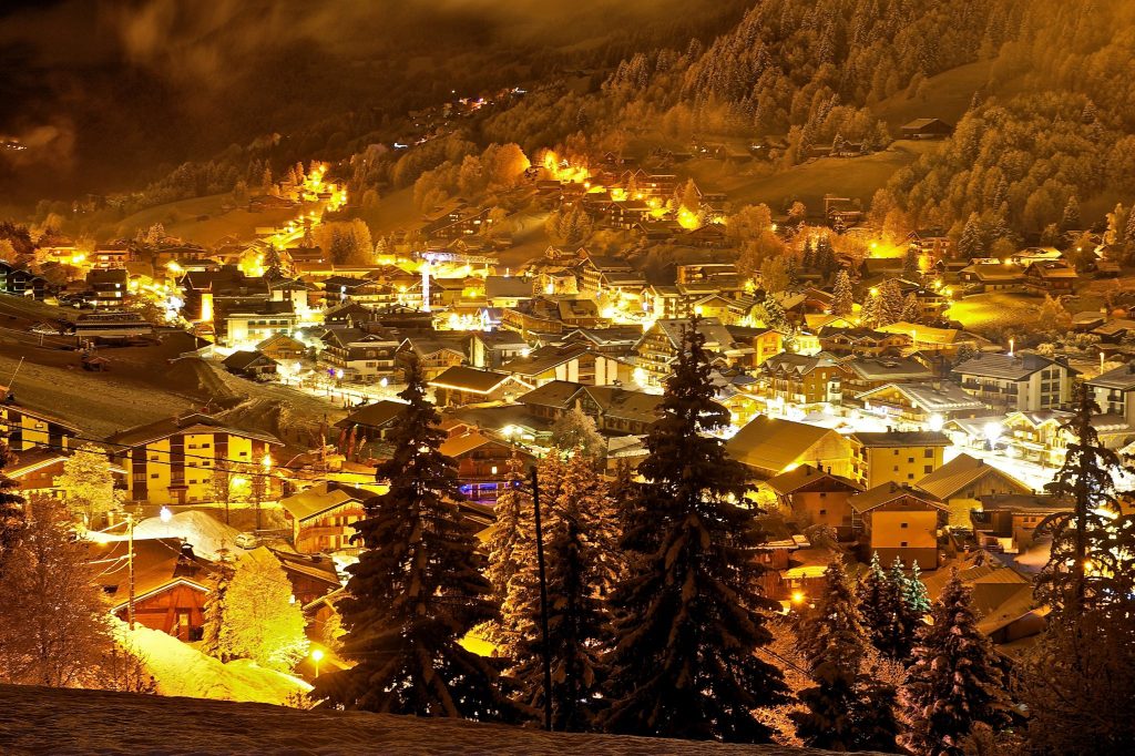 Les Gets town Image courtesy of Les Gets Facebook page