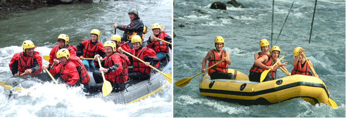 White water rafting on Gaves river Image courtesy of www.gaves-sauvages.fr