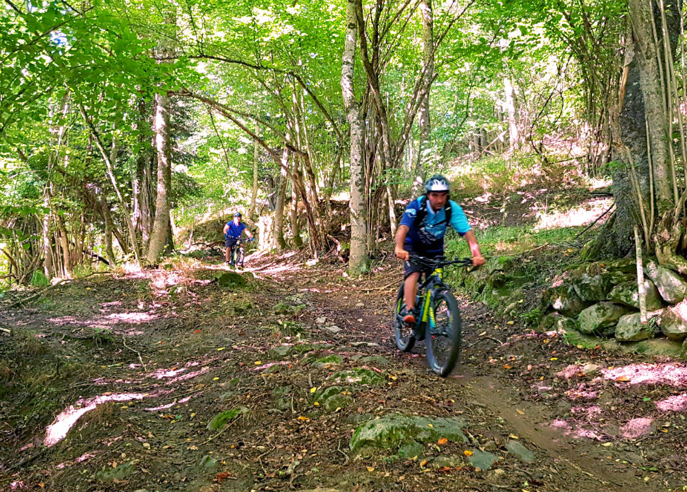 eMTB on day 2 of Pyrenees adventure holiday review