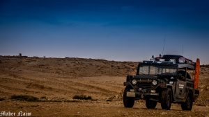 Travel vs Ethics in Saudi Arabia Flickr Public Domain image of 4x4 in desert by Maher Najm