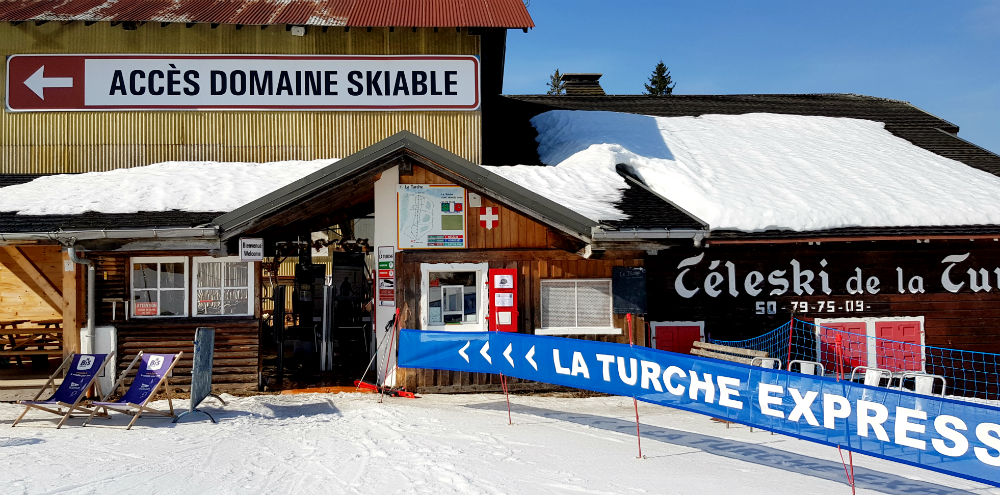 La Turche Express in Les Gets the only independently owned lift in the Portes Du Soleil