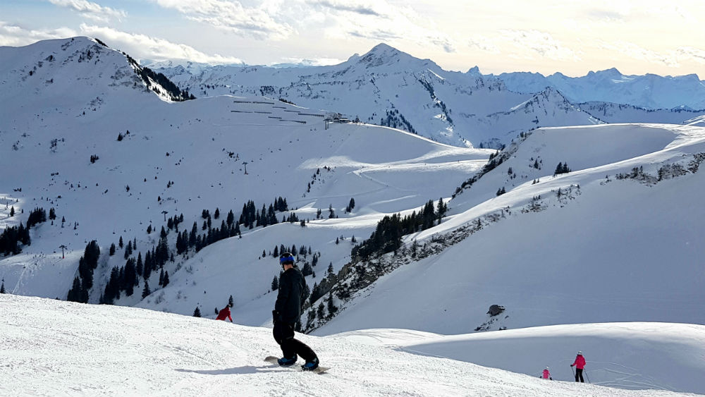 Review of Damuls-Mellau snowboarding holiday in Bregenzerwald Austria