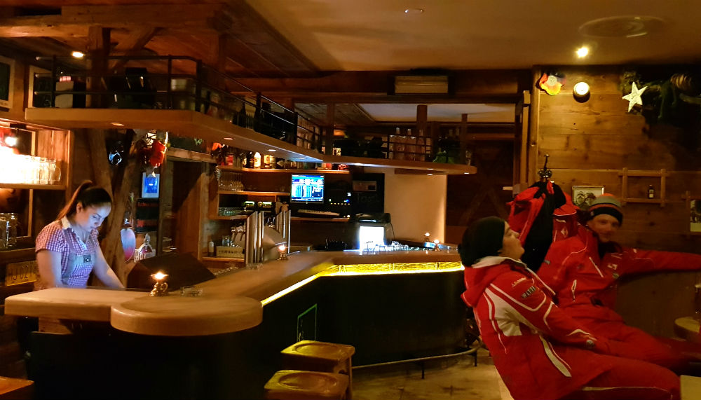Scharfes Eck bar in Damuls austria