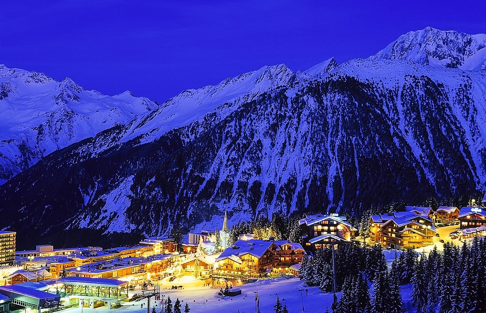 Best solo ski trips Including Christmas singles skiing holiday  Pixabay Royalty free image of Courchevel