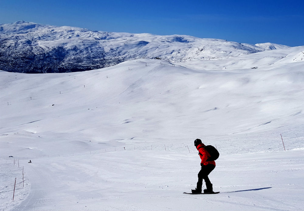 Review of Myrkdalen snowboarding