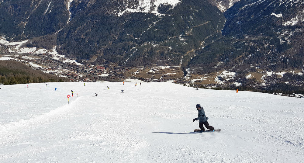 Review of Solden snowboard holiday in Otztal Austria