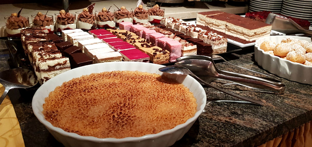 Review of Tamara Residenz dessert selection