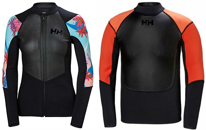 Waterwear top review mens and womens Versatile wetsuits by Helly Hansen