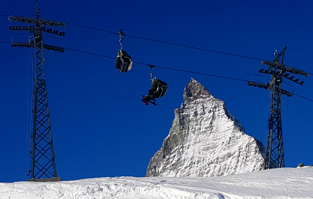 Review of Cervinia snowboarding holiday - the Matterhorn