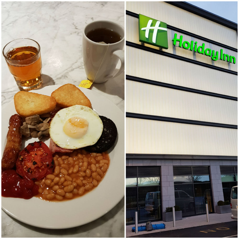 Great breakfast during review of Holiday Inn Heathrow Bath Road