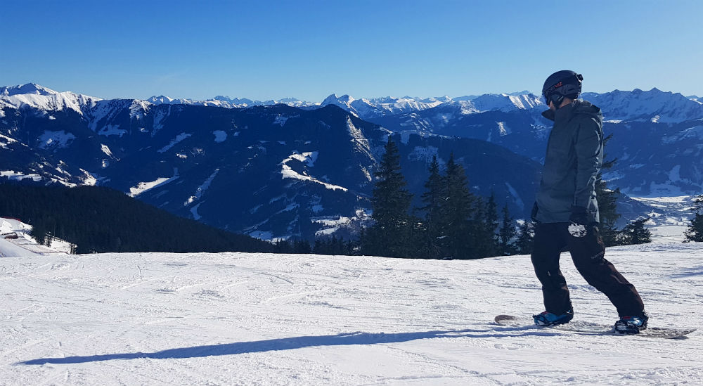 Review of Flexiski snowboarding holiday in Zell am See