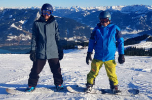 Review of snowboarding holiday in Zell am See Austria