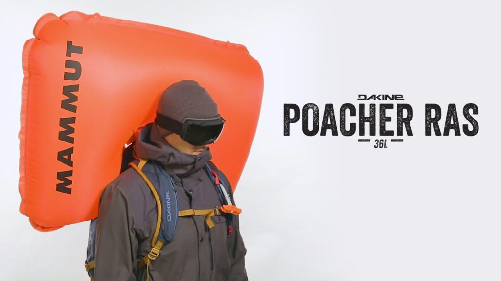 avalanche airbag compatible backpack - Dakine Poacher with Mammut airbag