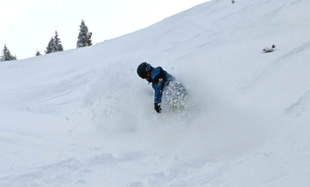 Day 2 Review of Skicircus snowboarding holiday in Saalbach Austria
