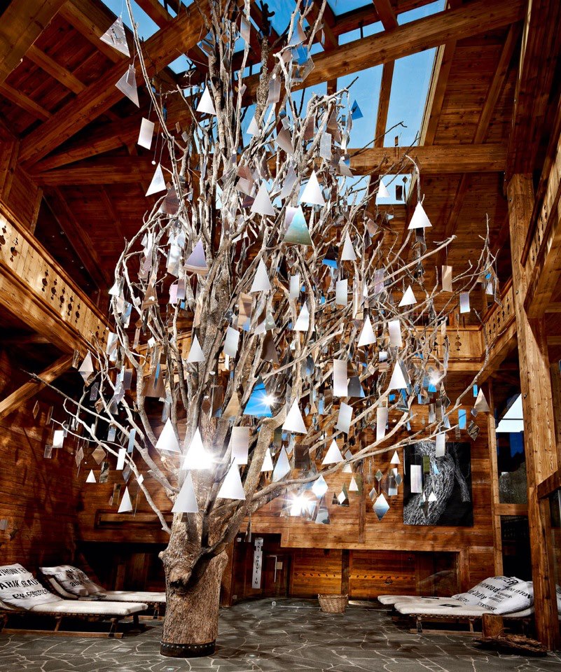 Hotel Hinterhag mirror tree
