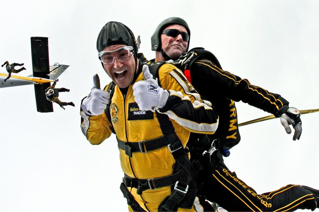 How much does skydiving cost Guide to tandem skydive prices worldwide Pixabay royalty free image