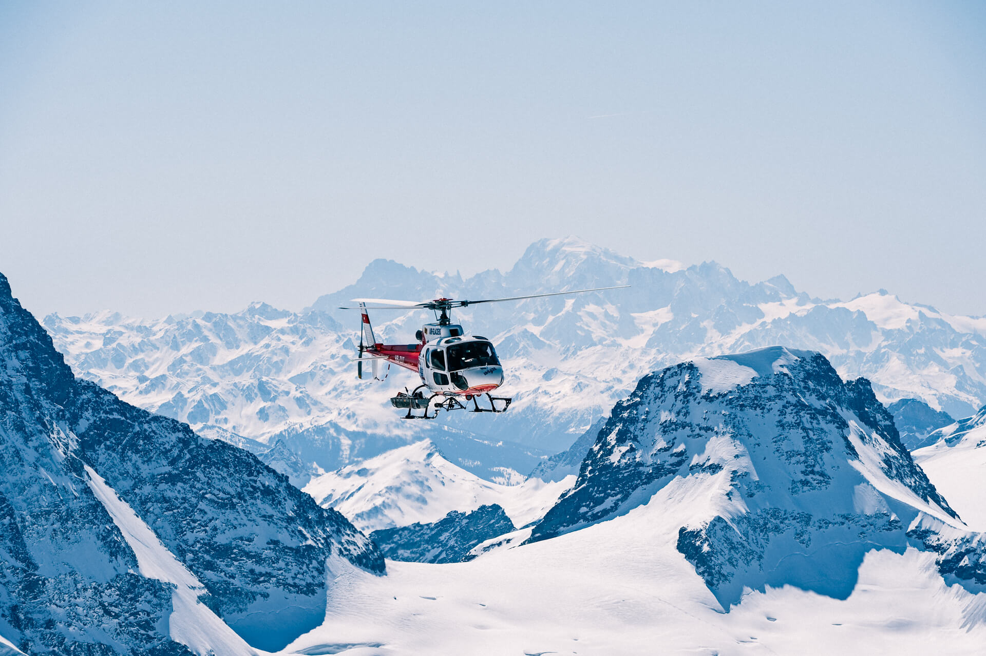 20-minute long Switzerland Scenic Helicopter Flight is over the Jungfrau Region