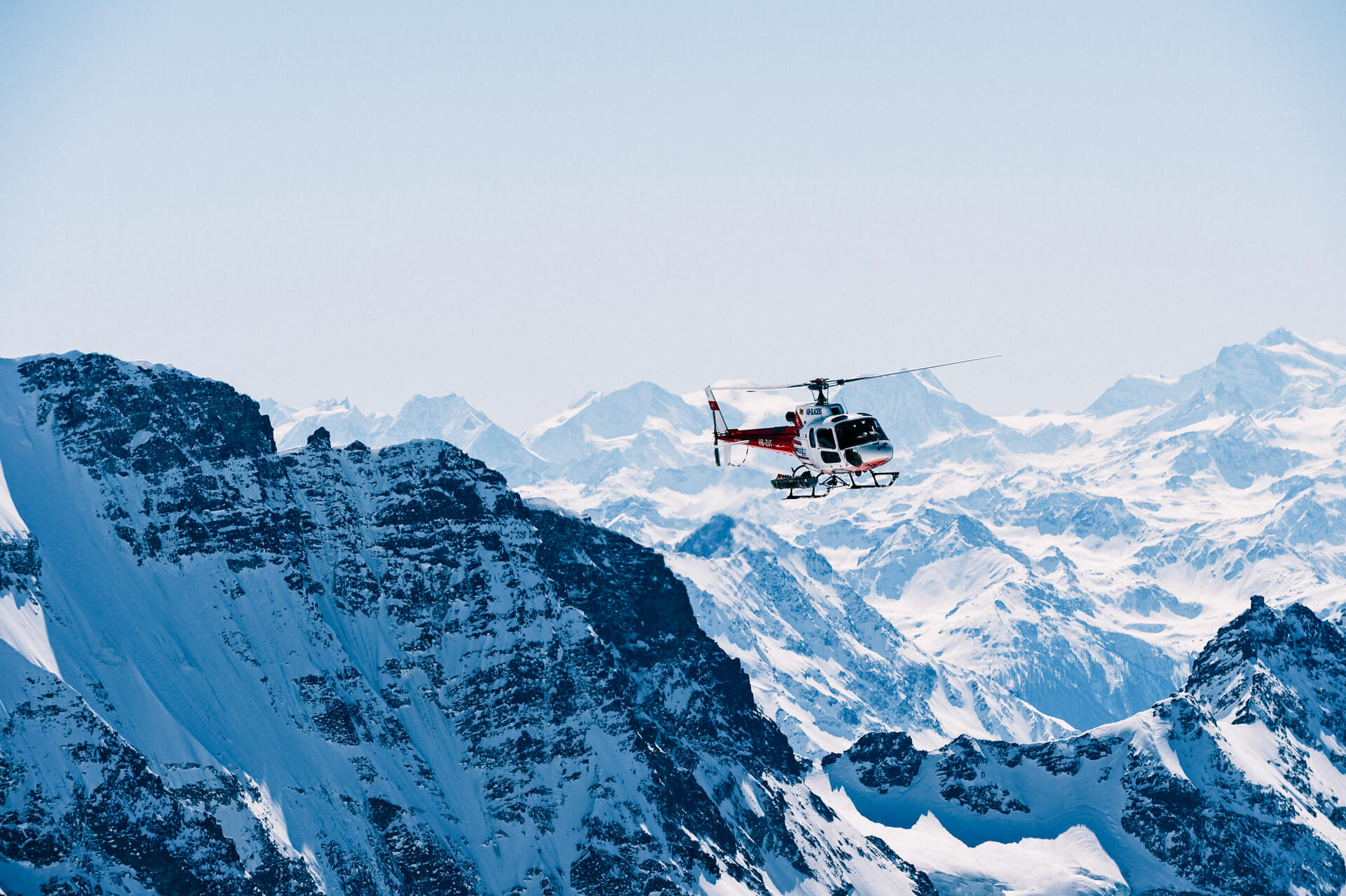 30-minute long Switzerland Scenic Helicopter Flight