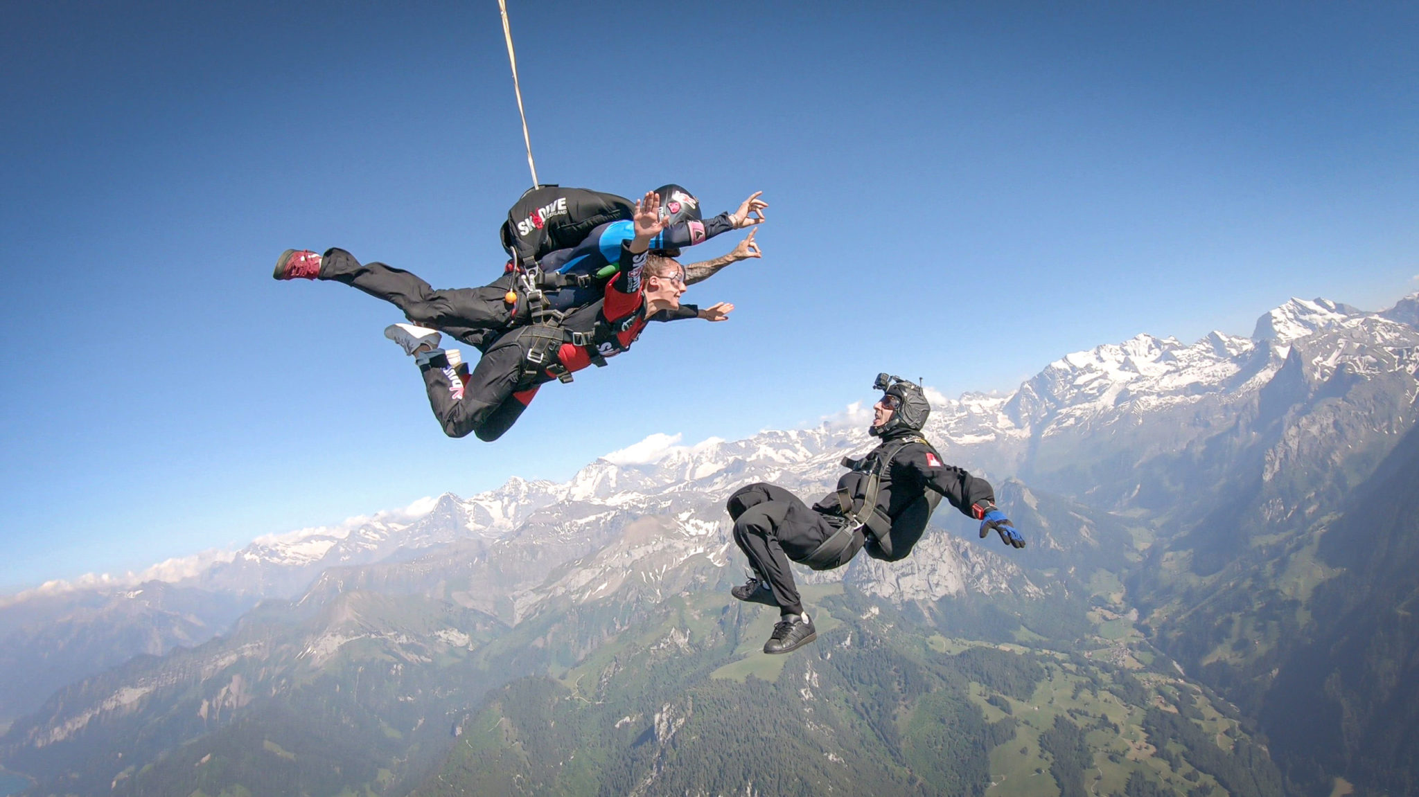 Eiger Tandem Skydiving in Switzerland
