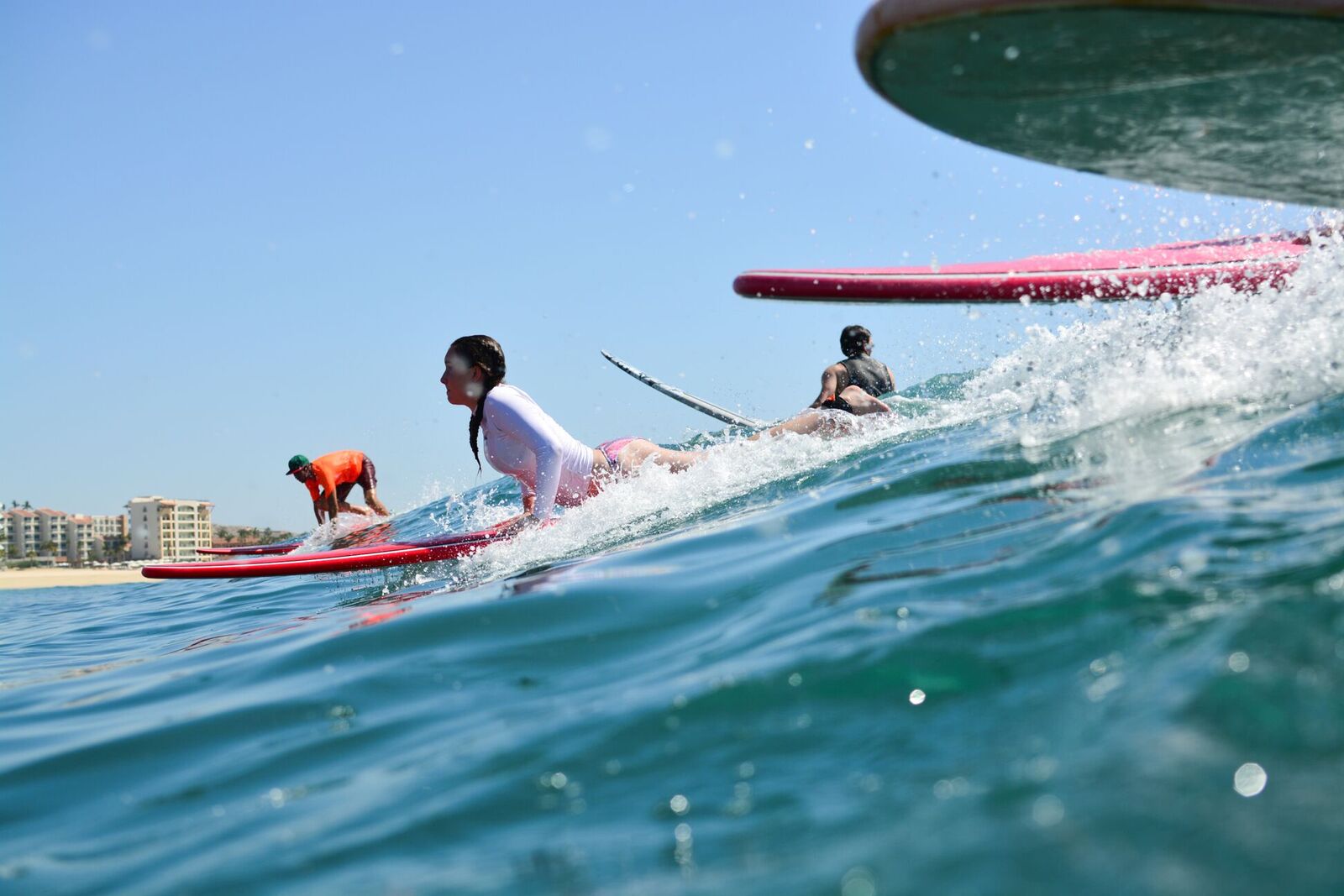 Private Los Cabos Surfing Lesson at Costa Azul in Mexico (summer)