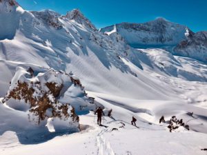 Guided ski touring in Val d'Isere: Parc de la Vanoise ski tour