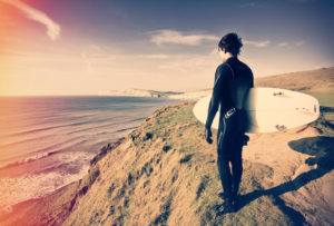 Guide to IOW surfing holidays: Best Isle of Wight surf spots image copyright of www.VisitIsleOfWight.co.uk