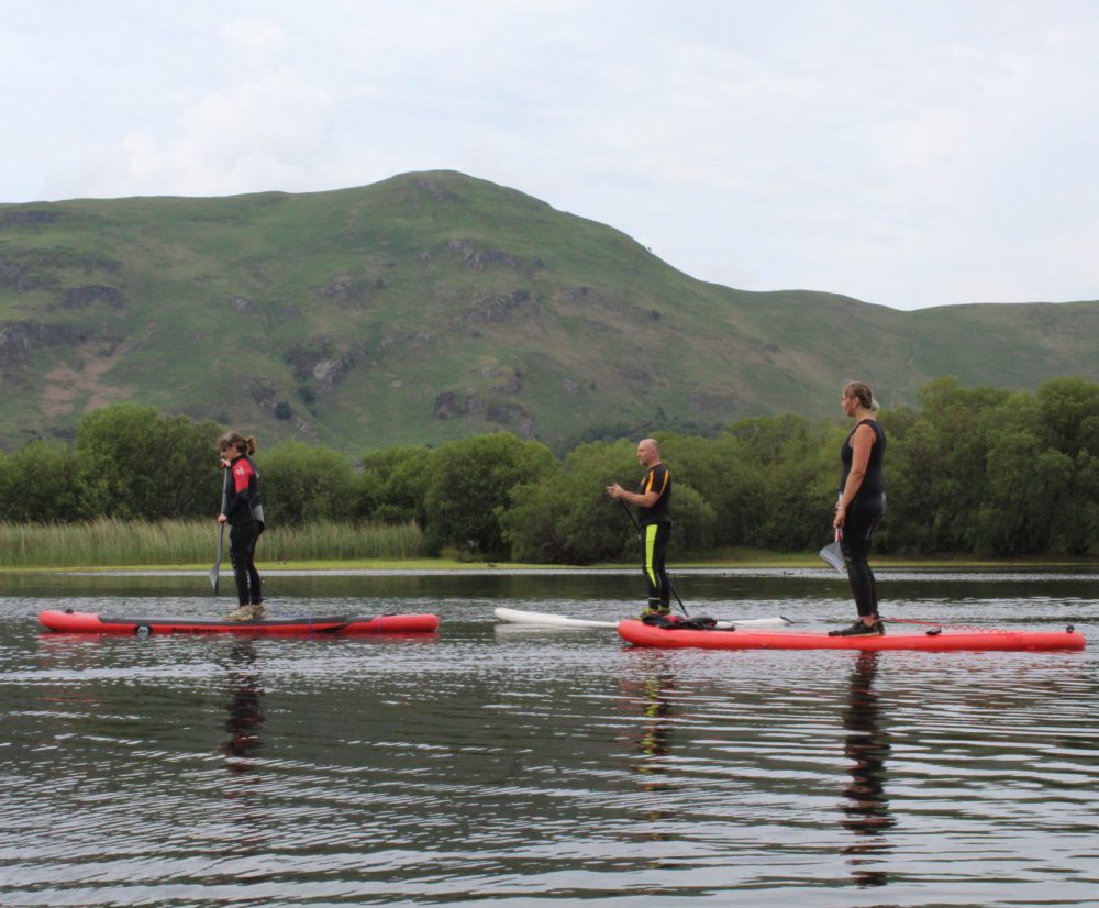 SUP in the Lake District