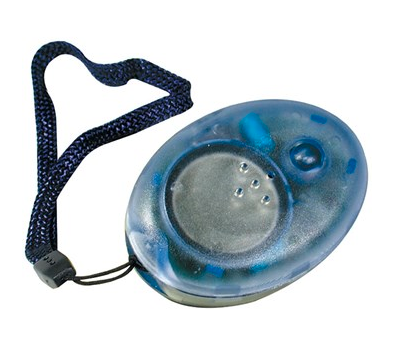 Round blue sensory compass