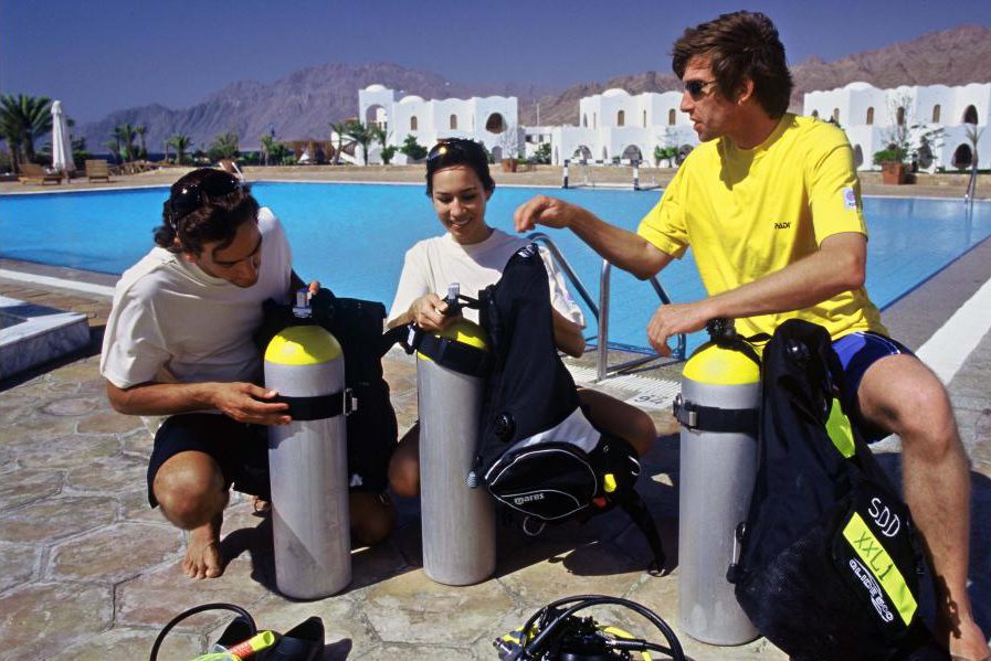 Marsa Alam PADI scuba diver course in Egypt