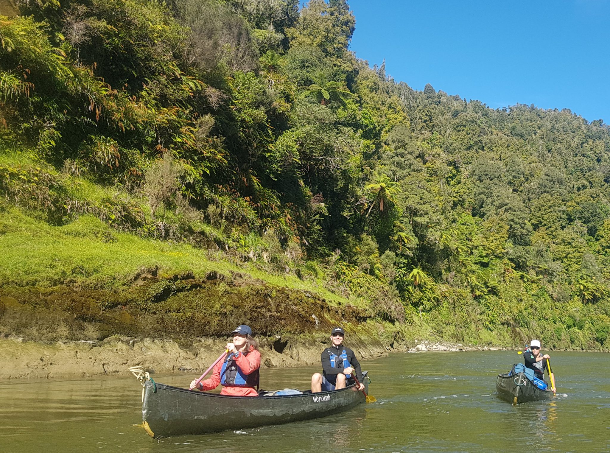 Escape to the wilderness on a canoe safari in New Zealand on our Whanganui River tour