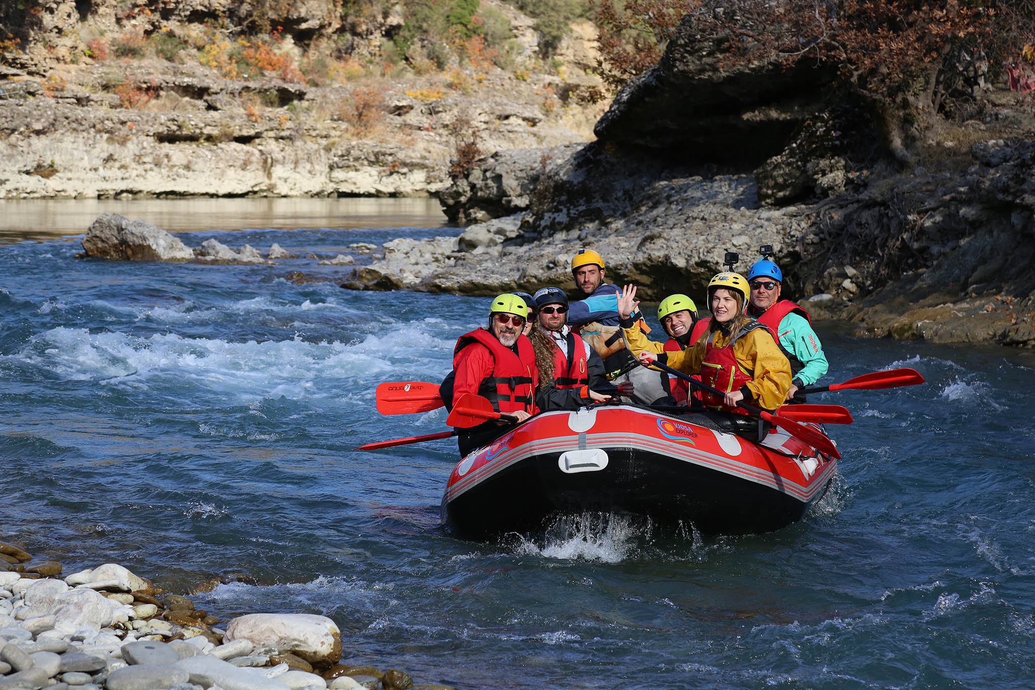 River Raft, Hike and Camp Albania Trip