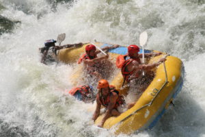 White Water rafting the Zambezi river one of the best activities and extreme sports in Africa Flickr CC image by Jason Shallcross