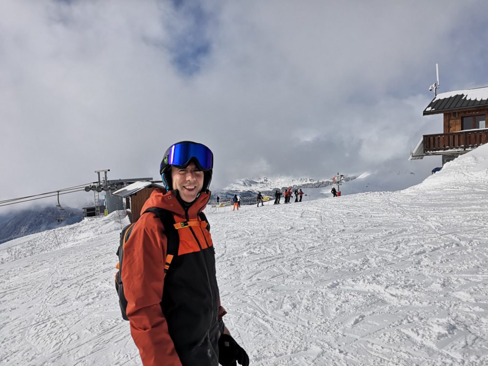 Review of Portes du Soleil snowboarding holiday in Chatel and Les Gets - Mark Barber in Lew Gets