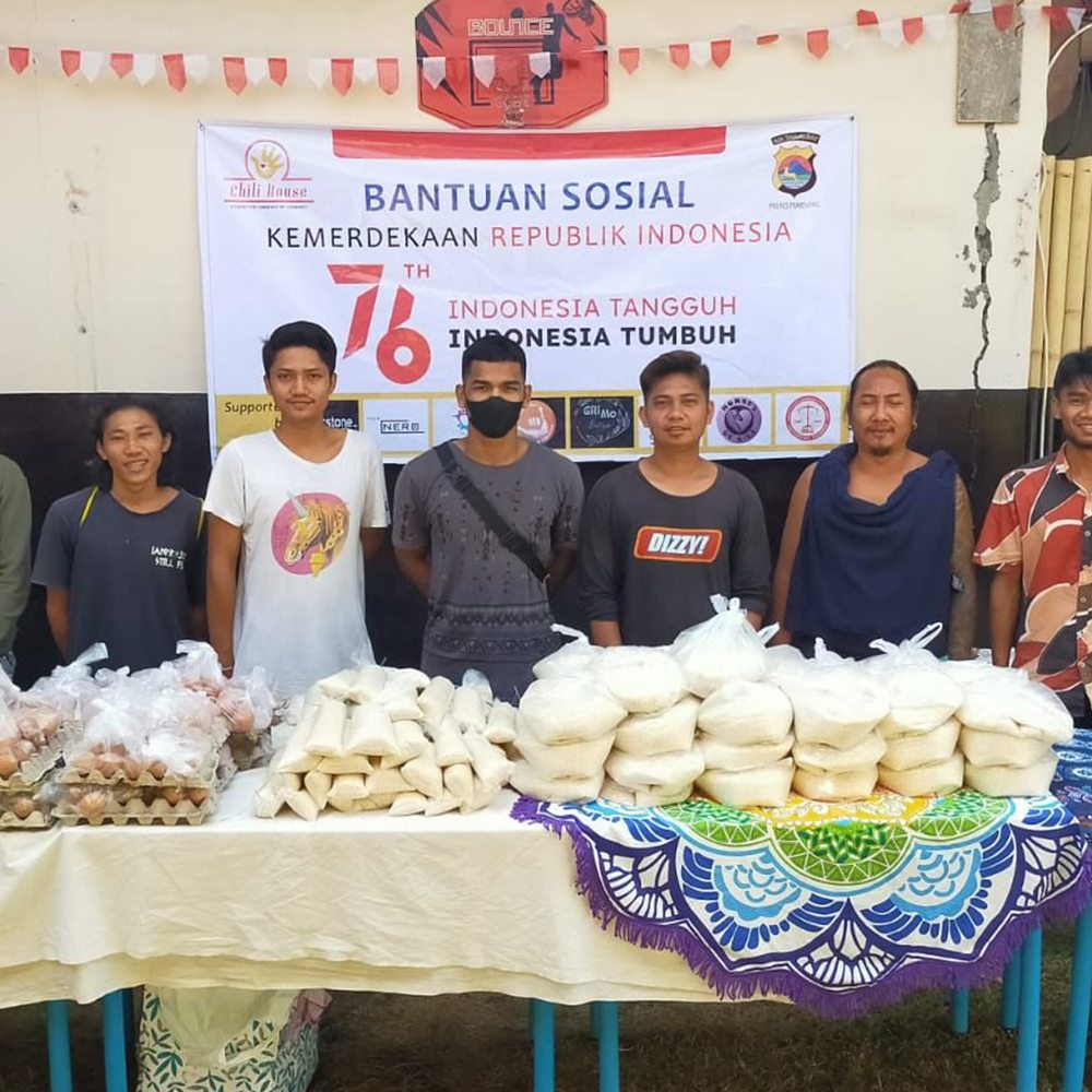 Indonesia food parcels Interview with Rory Atton from dewerstone