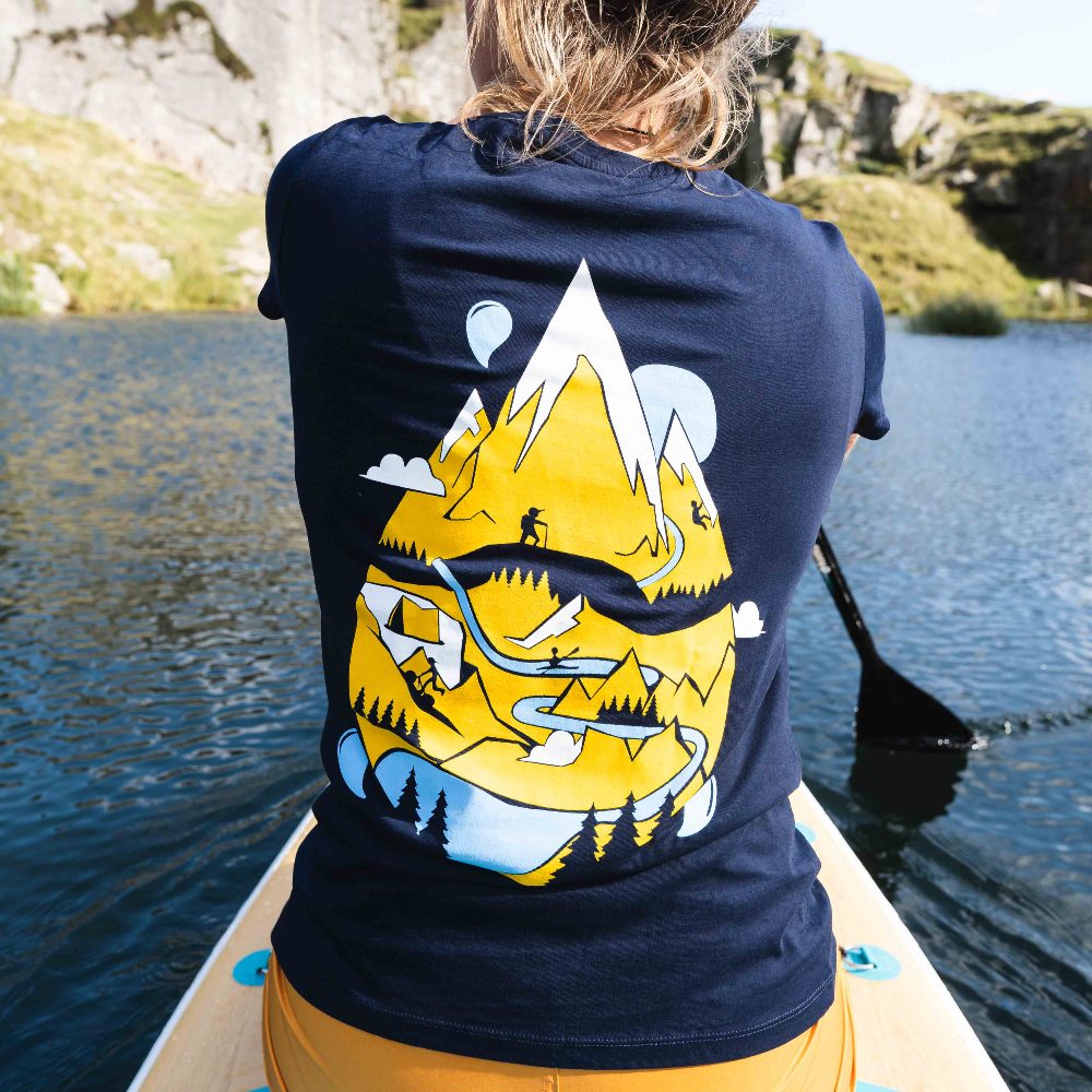Save Our Rivers Women's Tee by dewerstone an eco friendly clothing brand