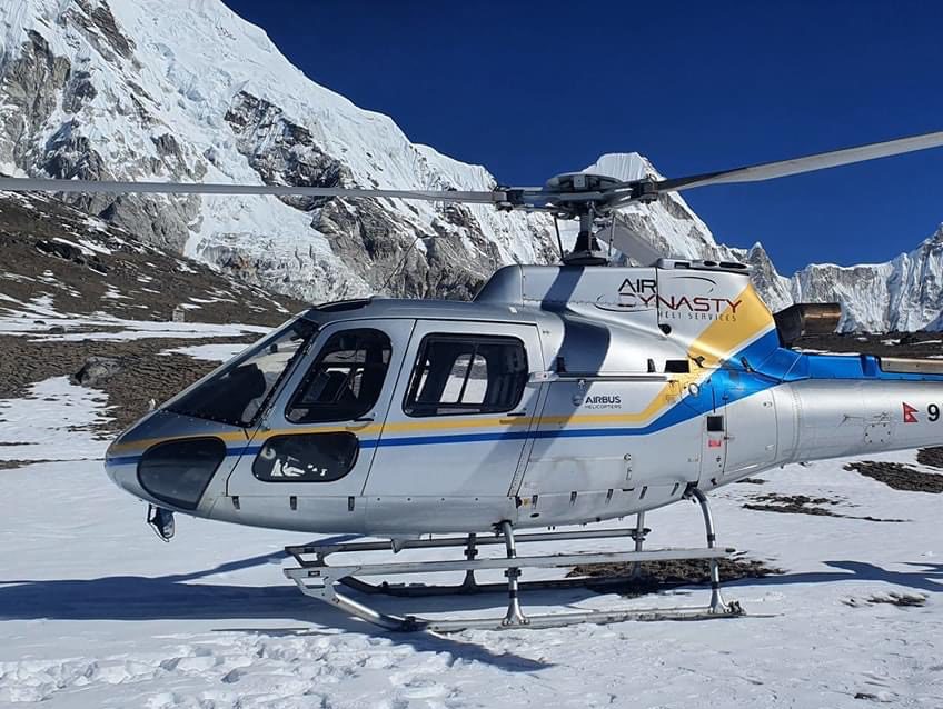 Everest Base Camp Helicopter Tour in Nepal