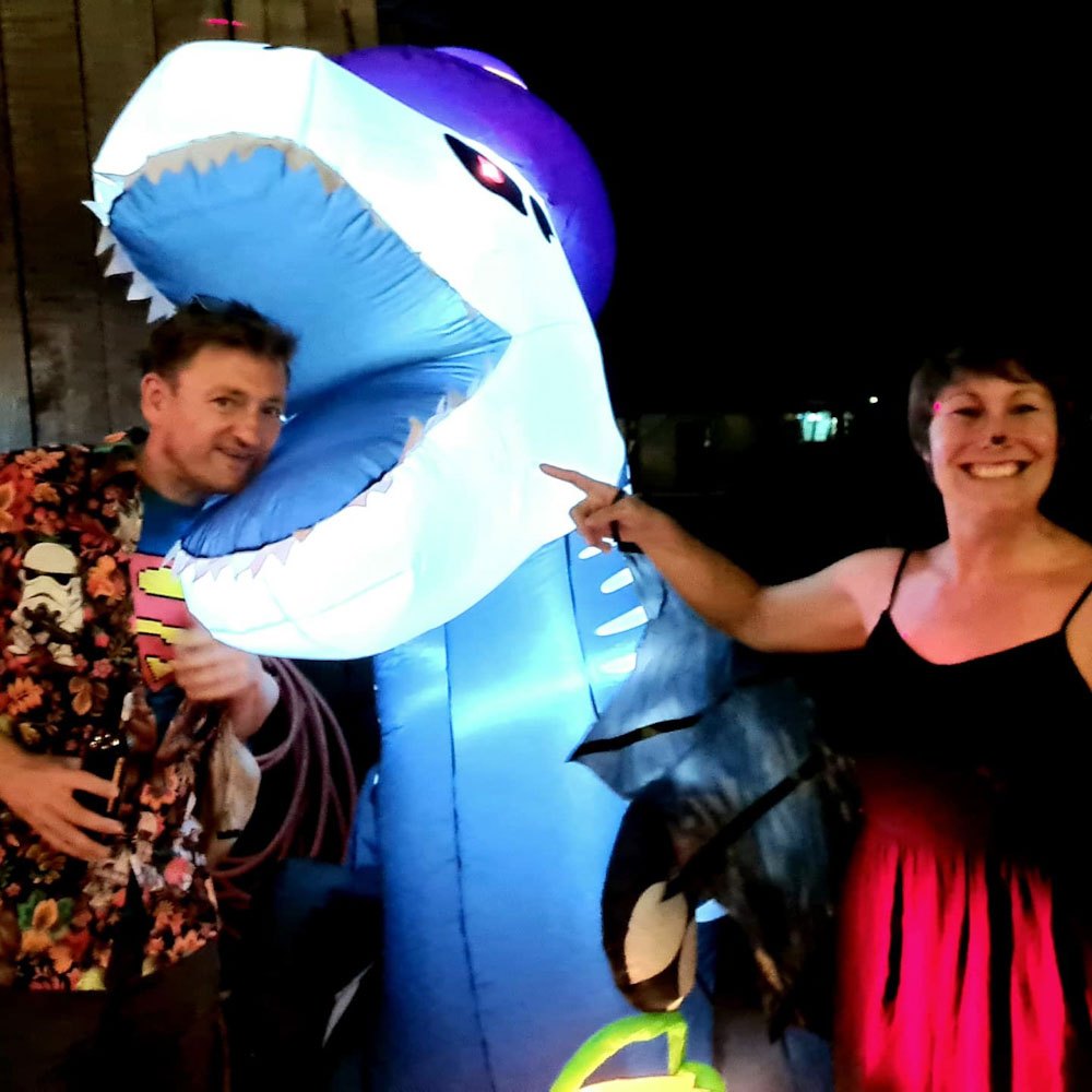 Halloween Party at Utila Dive Centre