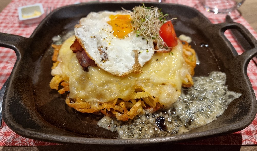 Rosti at Restaurant Valais Hotel Olympic
