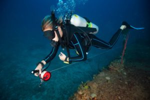 Nitrox diving at Utila, Honduras Photo copyright of UDC and Ashley Kirkham