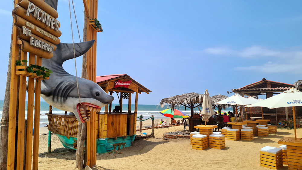 Picones Bar and Restaurant Puerto Engabao - Copyright Cara Rees