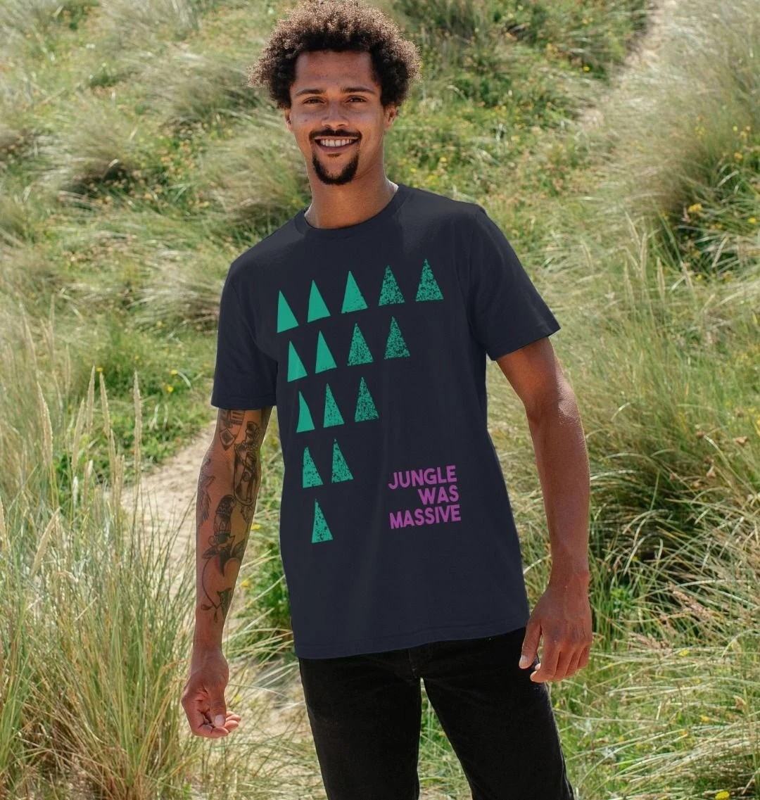 Jungle Was Massive RAPANUI sustainable t-shirt Jungle Was Massive RAPANUI sustainable t-shirt