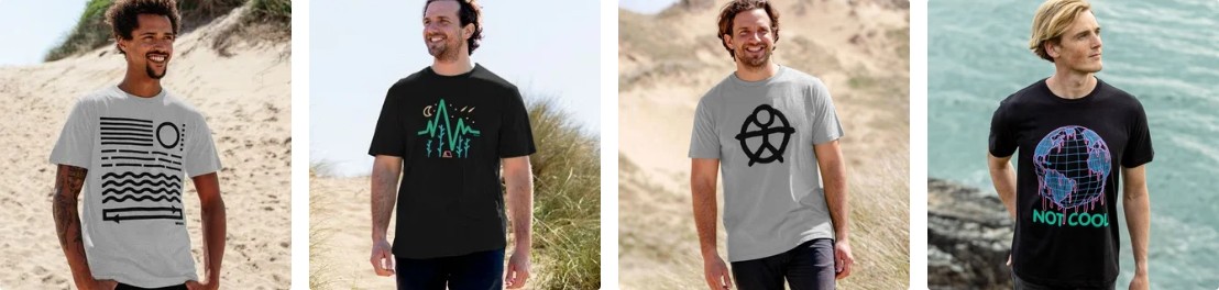 Teemill and RAPANUI sustainable t-shirts Teemill and RAPANUI sustainable t-shirts