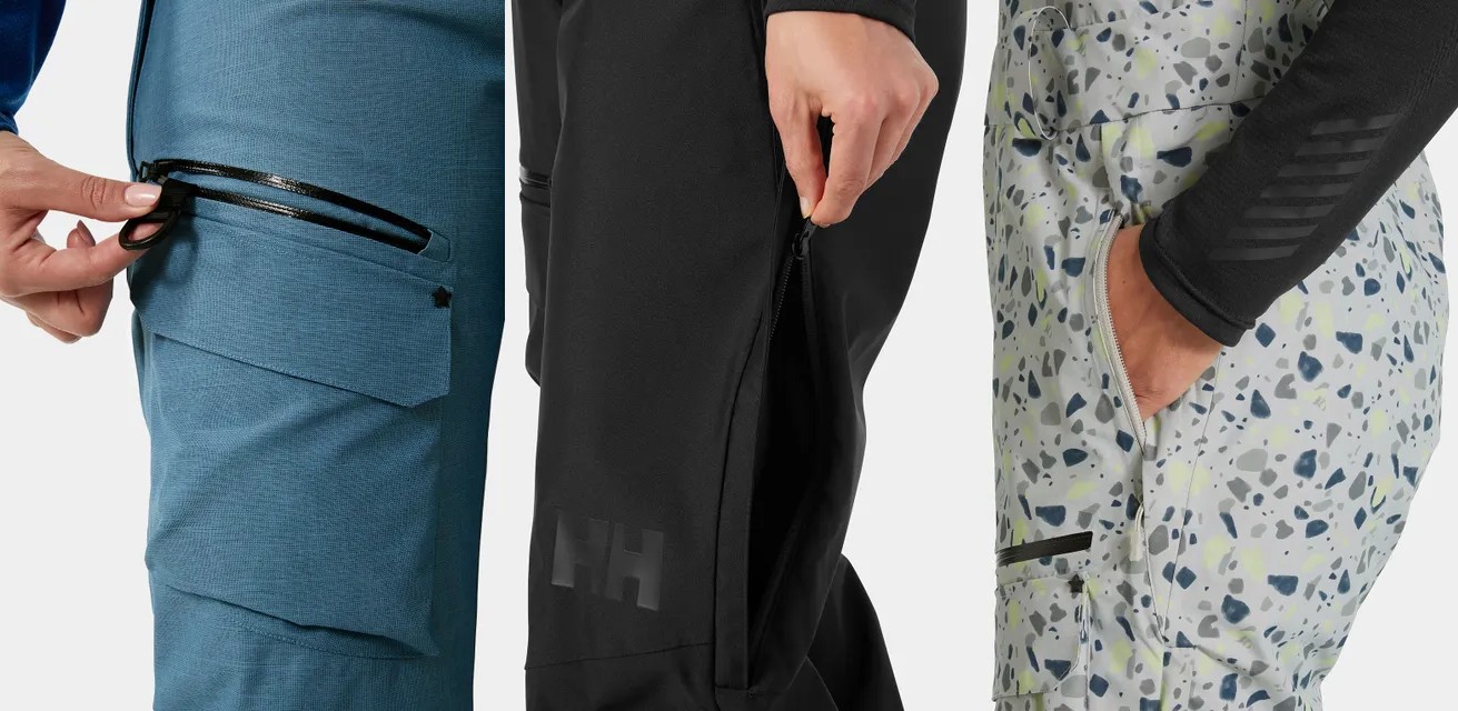 Review of Helly Hansen Women's Powderqueen Bib Pant pockets and vents Review of Helly Hansen Women's Powderqueen Bib Pant pockets and vents