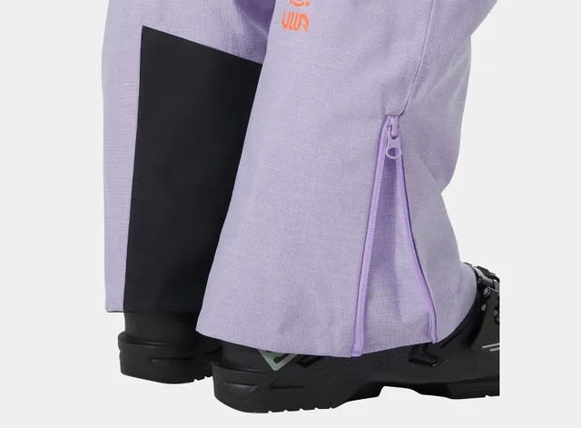 Review of Helly Hansen Women's Powderqueen Bib Pant zips Review of Helly Hansen Women's Powderqueen Bib Pant zips